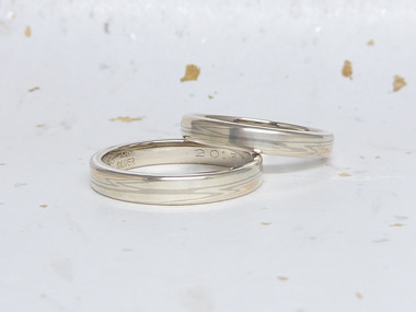 表参道本店13100510　木目金の結婚指輪_M002.jpg